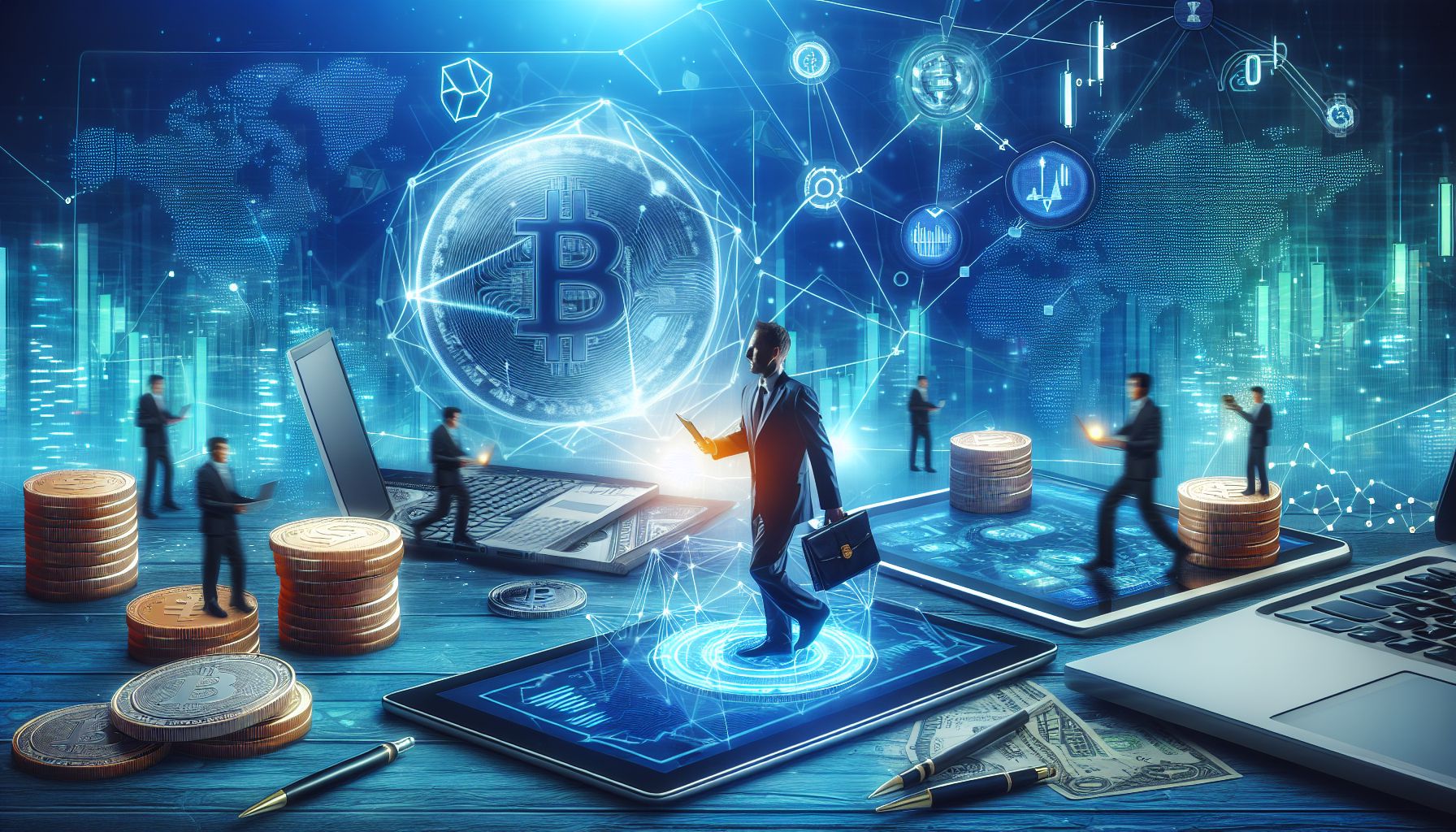 #Teknologi dan Dunia Kripto: Revolusi Baru dalam Bisnis dan Pasar Saham